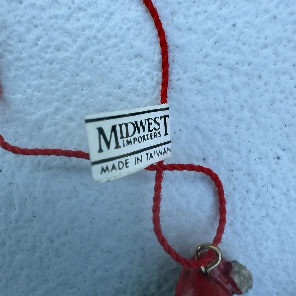 2 Mini‎ Santa Ornaments Midwest Importers